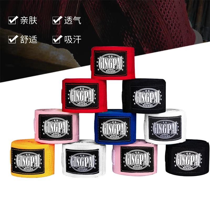 3/5M Boxing Bandage Cotton Elastic Bandage Sanda Muay Thai Karate Sports Fist Bandage Fitness Hand Protector Wrist Wrap Handband