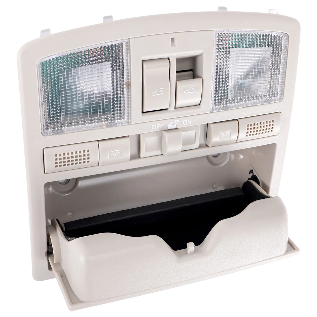 Für 2009–2013 Mazda 6, mit Schiebedachschalter, graue Overhead-Konsole mit Downlight GS4C-69-970D-75 – L49A