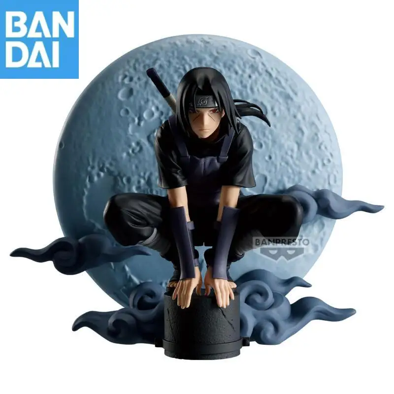 Genuino Bandai Banpresto Naruto Shippuden Memorable Saga especial Uchiha Itachi Original Anime figura modelo coleccionista estatuilla