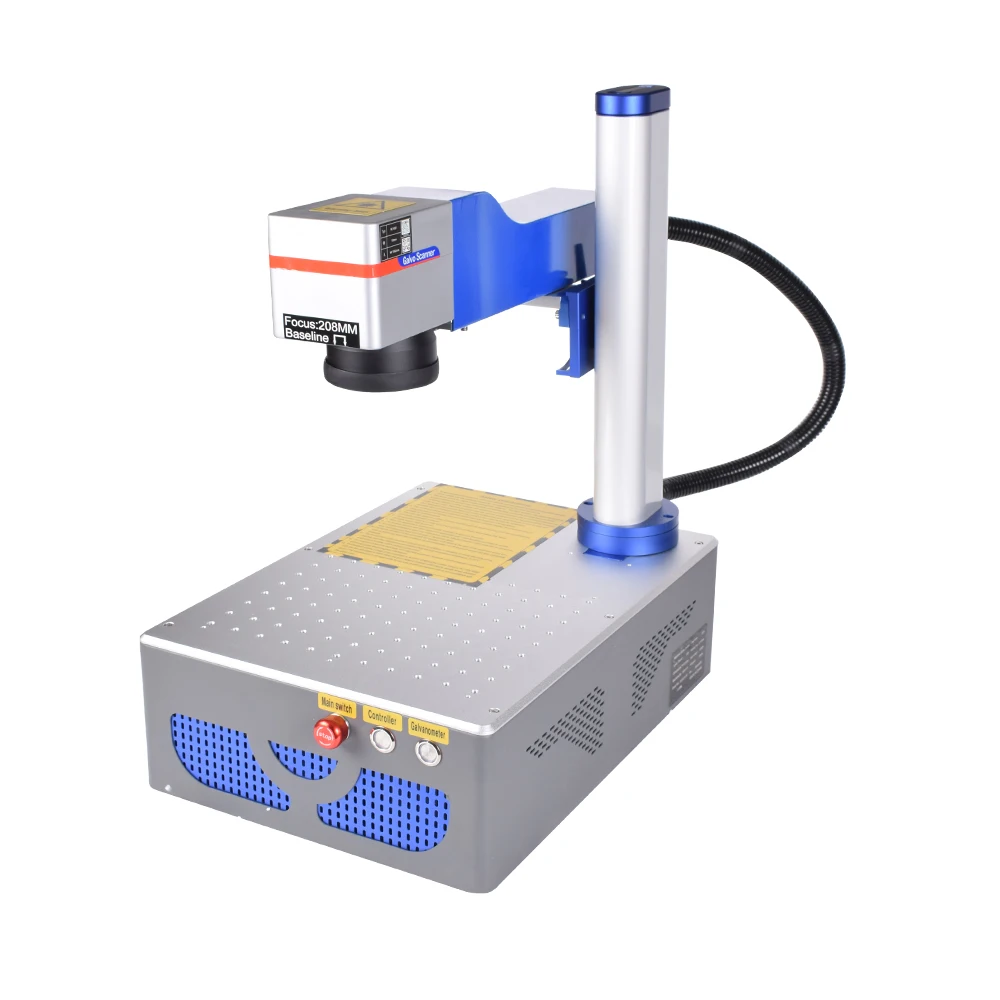 30W Raycus Fiber Laser Marking Machine Desktop Laser Engraver 1064 nm for Metal Gold Silver Copper Plastic EU US STOCK