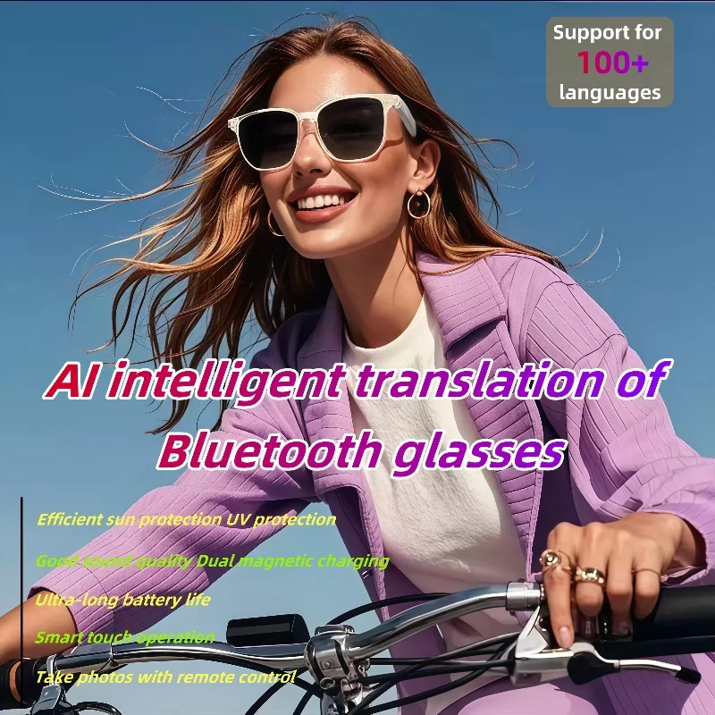 

Обновление GS03, умные очки с камерой, видеозапись, AI, распознавание фотографий, Bluetooth-перевод вызовов, очки с голосовым помощником