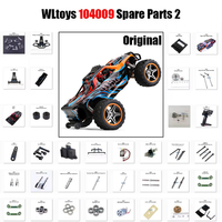 WLtoys 1/10 104009 RC Original Spare Parts 560 Motor Gear Car Shell Pillar Tie Rod Bearing Screw Battery Cover Servo Arm Parts 2