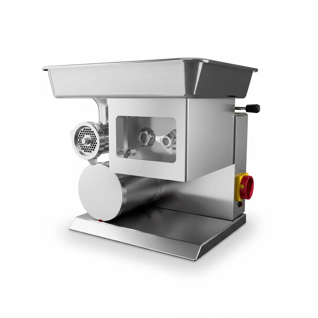 

Commercial Meat Grinder, Stainless Steel 1500W Electric Meat Slicer, Industrial Meat Processor, Sausage Mincer Stuffer Machine