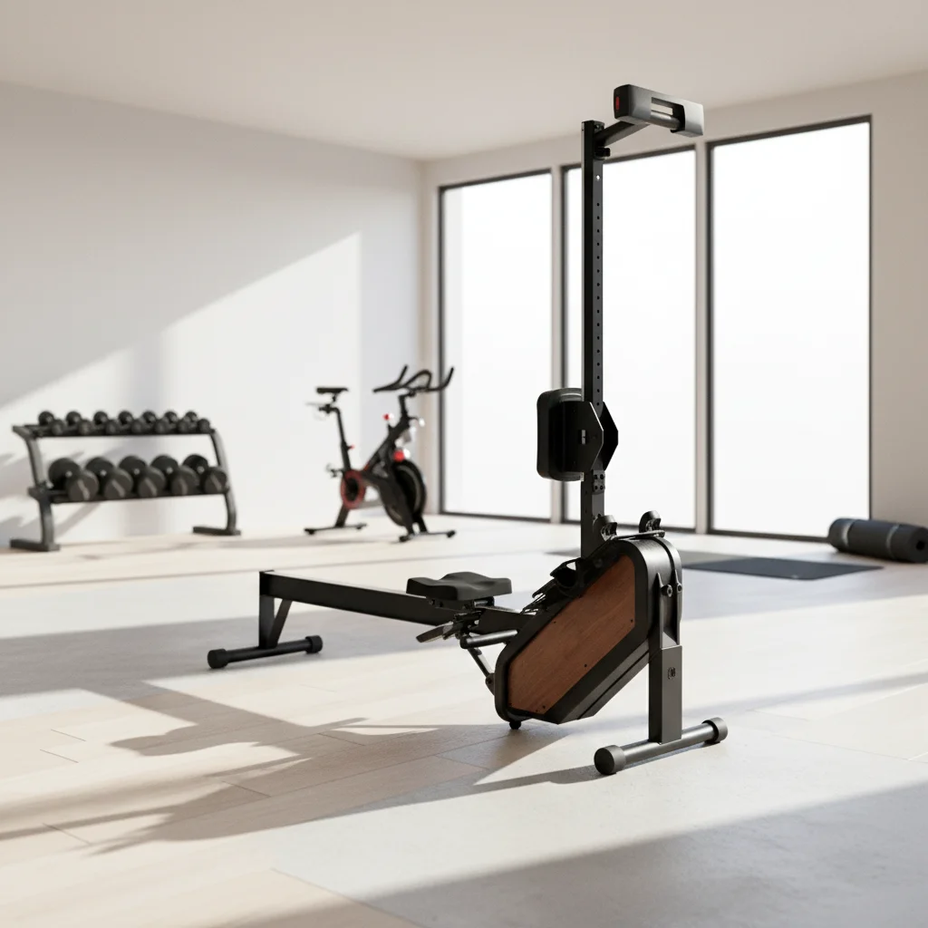 Pure Magnetic Resistance Rowing Machine - Ultra-Quiet Operation, Adjustable Tension for Home Gym Full-Body Workouts