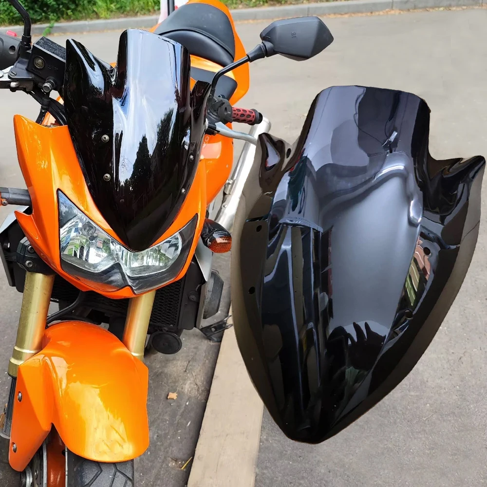 For Kawasaki Z-1000 Z 1000 2003 2004 2005 2006 Z1000 Windscreen Motorcycle Windshield Wind Screen Deflectors Double Bubble Visor