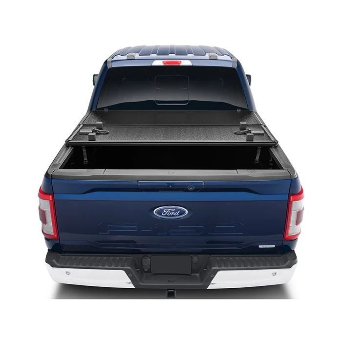 Custom Pick Up Truck Soft Vinyl Tri Fold Tonneau Cover For 09-14 Ford F150 5.5 6.5ft Truck Bed Tonneau Cover