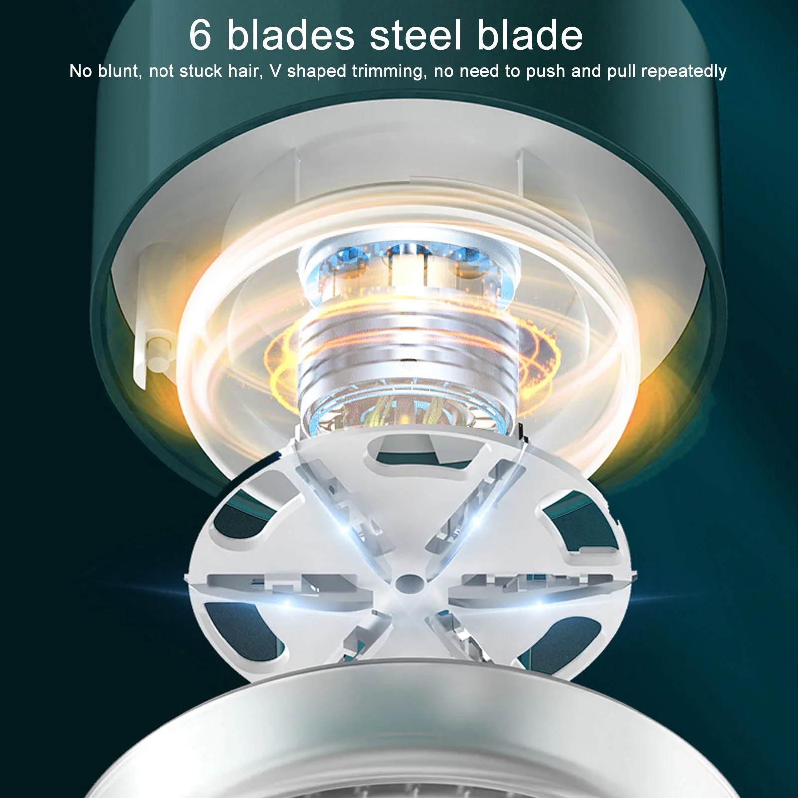 Бритва для ворса ткани, 6 лезвий, портативная USB перезаряжаемая сетка из нержавеющей стали, триммер для одежды, триммер для пальто, свитера, дивана