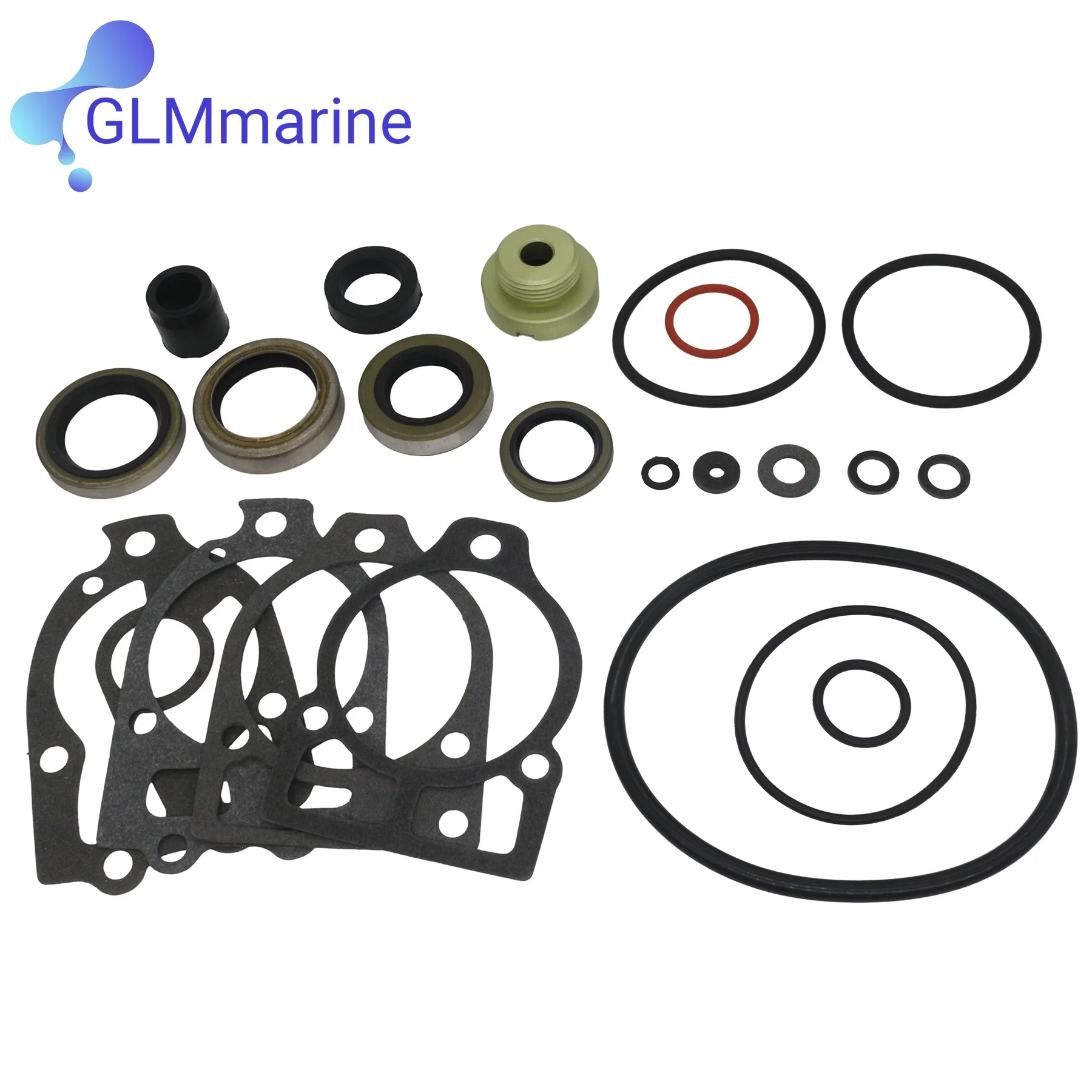 

Lower Unit Gear Case Housing Seal Kit 26-33144A1 for Mercruiser MC-I R MR Alpha One Gen 1 Stern Drive 26-89238A1 33144A1 18-2652