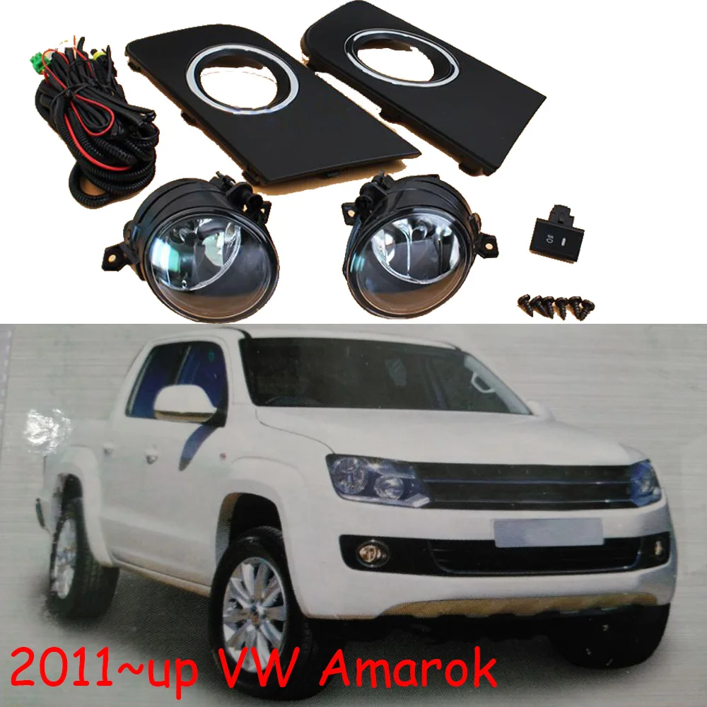 

1set Car Headlight For Amarok Fog Light Car Accessories 2011~2016y Headlamp For Amarok Fog Lamp