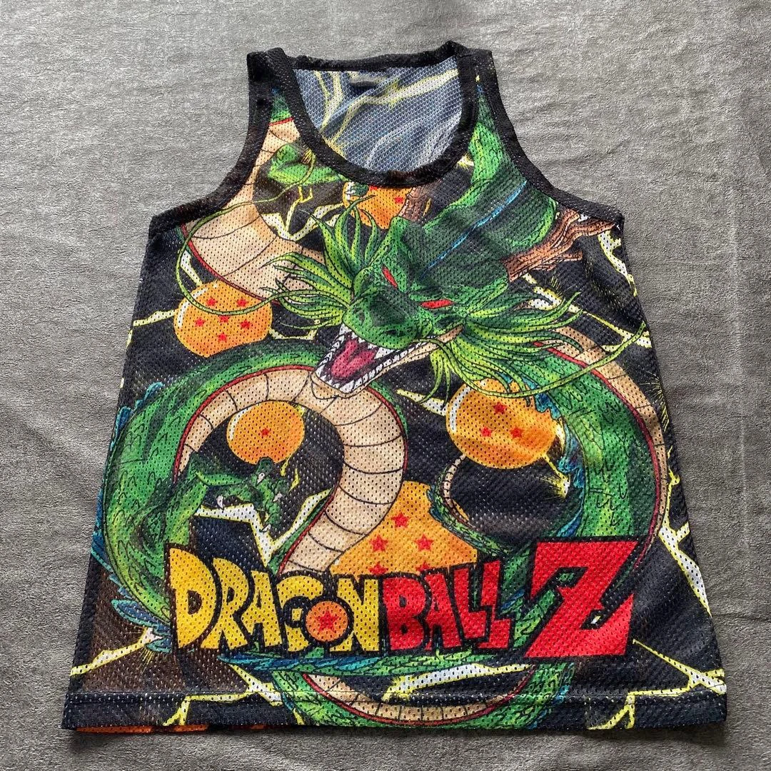 Maillot de basket-ball Bandai Goku & Shenron Dragon Ball Z Anime pour adultes et enfants, gilet athleisure d'été, séchage rapide, doux, confortable et léger