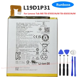 New Original High Quality L19D1P31 5100mAh Battery for Lenovo Tab M8 TB-8705F TB-8705N TB-8705M TB-8505F TB-8505N TB-8505M