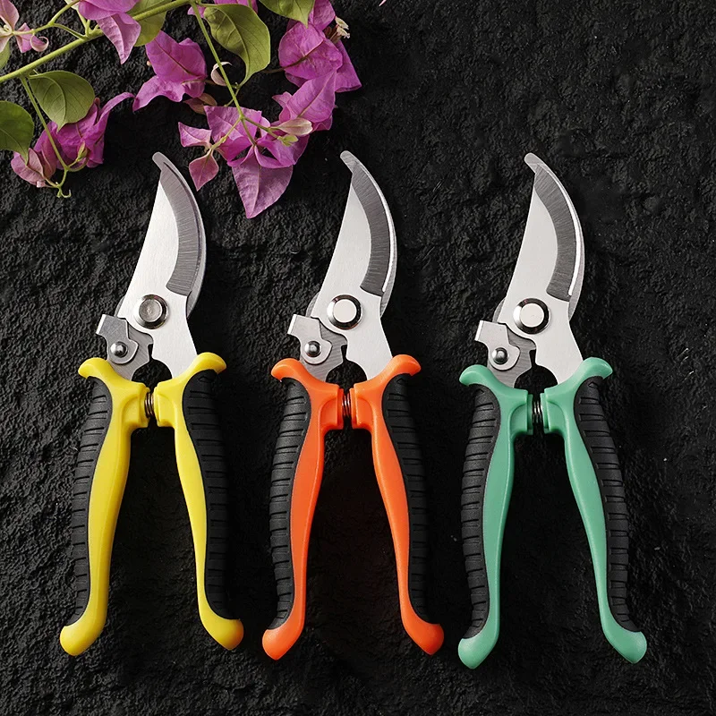 Professional Pruner Garden Scissors Sharp Labor Saving Scissors For Gardening Plant Fruit Sharp Branch Pruners Hand Tool