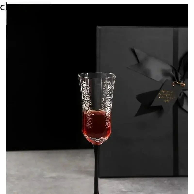 PYH High-End French Champagne Glass Wine Glass Gift Set Red Wine Glass Light Luxury High-End Feel