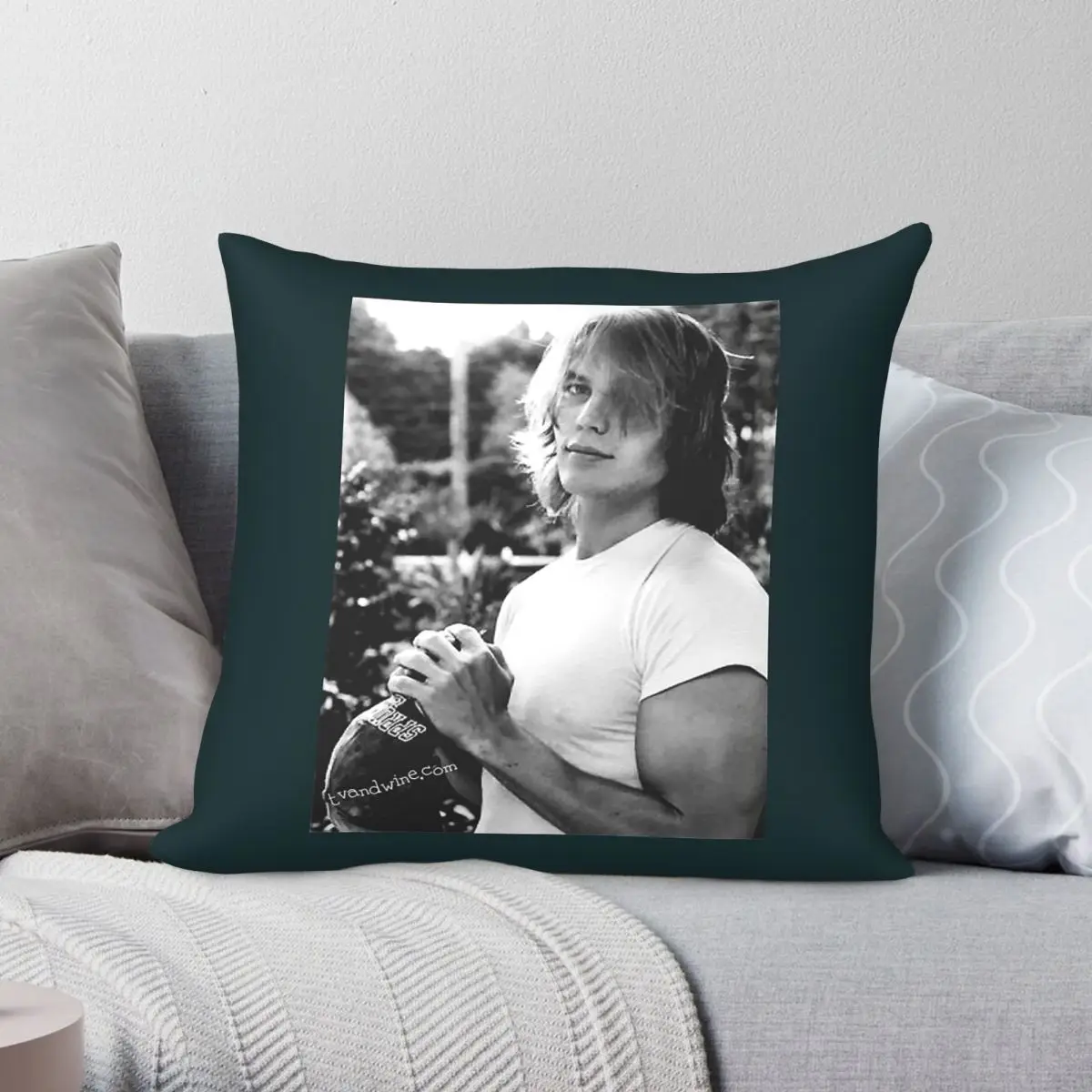 

Taylor Kitsch Tim Riggins Square Pillowcase Polyester Linen Velvet Creative Zip Pillow Case Sofa Seater Cushion Wholesale 45x45