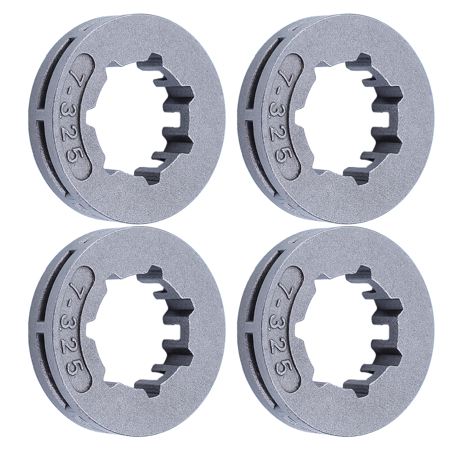 

4Pcs .325" 7T Chain Sprocket Rim for Stihl 026 MS260 MS260C MS261 MS261C Chainsaw Replace for Oregon 34162X