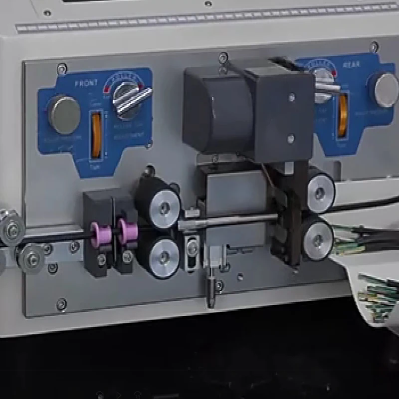 

LY 905 Automatic Multi-core Multi-cores Wires Sheath Stripping Machine 4 Wheels For 2 3 4 5 Inner Cores Wire
