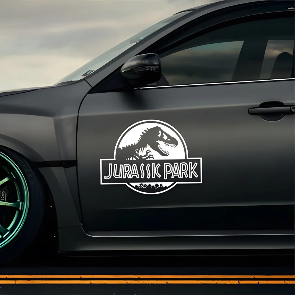 Jurassic Park Off-Road Vehicle Sticker Decal Car Sticker Body Sticker adesivi riflettenti moto impermeabili personalizzati