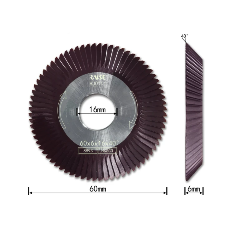 

High-Speed Steel Single Angle Milling Cutter Factory Price Metal Alloy End/Face Mill Coated with OEM Support Customization