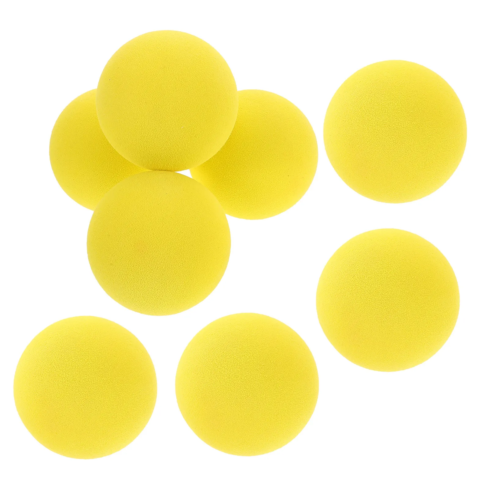 8Pcs 6Cm Vibrant Color Practice Baseballs for Safe Throwing Balls Youth Baseball Training Batting Practice Balls Indoor