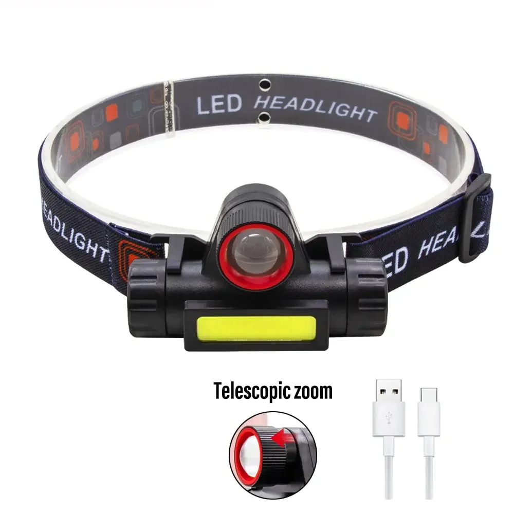 

M vinil car wraps Super original Cob lights rechargeable Lanpara para casco Flashlight headbands Laparas de casco Welding light