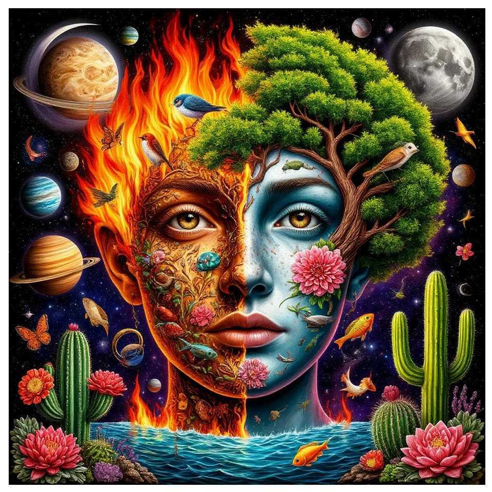 

Искусство алмазной живописи своими руками — портреты, полные алмазные пазлы, абстрактные картины, бабочки, кактусы, звезды — домашний декор