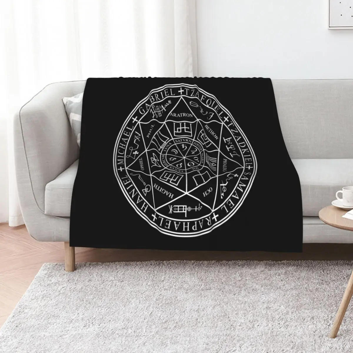 Seals Of The Seven Archangels Throw Blanket Sofa Throw Luxury Throw for babies Flannels decorative Summer Blankets