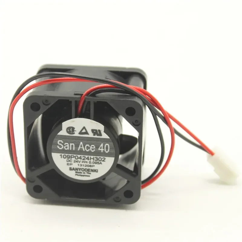 

НОВЫЙ НОВЫЙ Вентилятор отборщика или переменного тока двигателя от Sanyo San Ace 40 109P0424H302 24 В