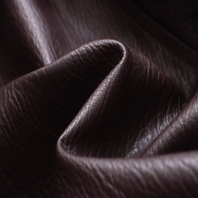 Dames kunstleer bomberjack met lange mouwen, chique bovenkleding, elastische zoom, damesmode top