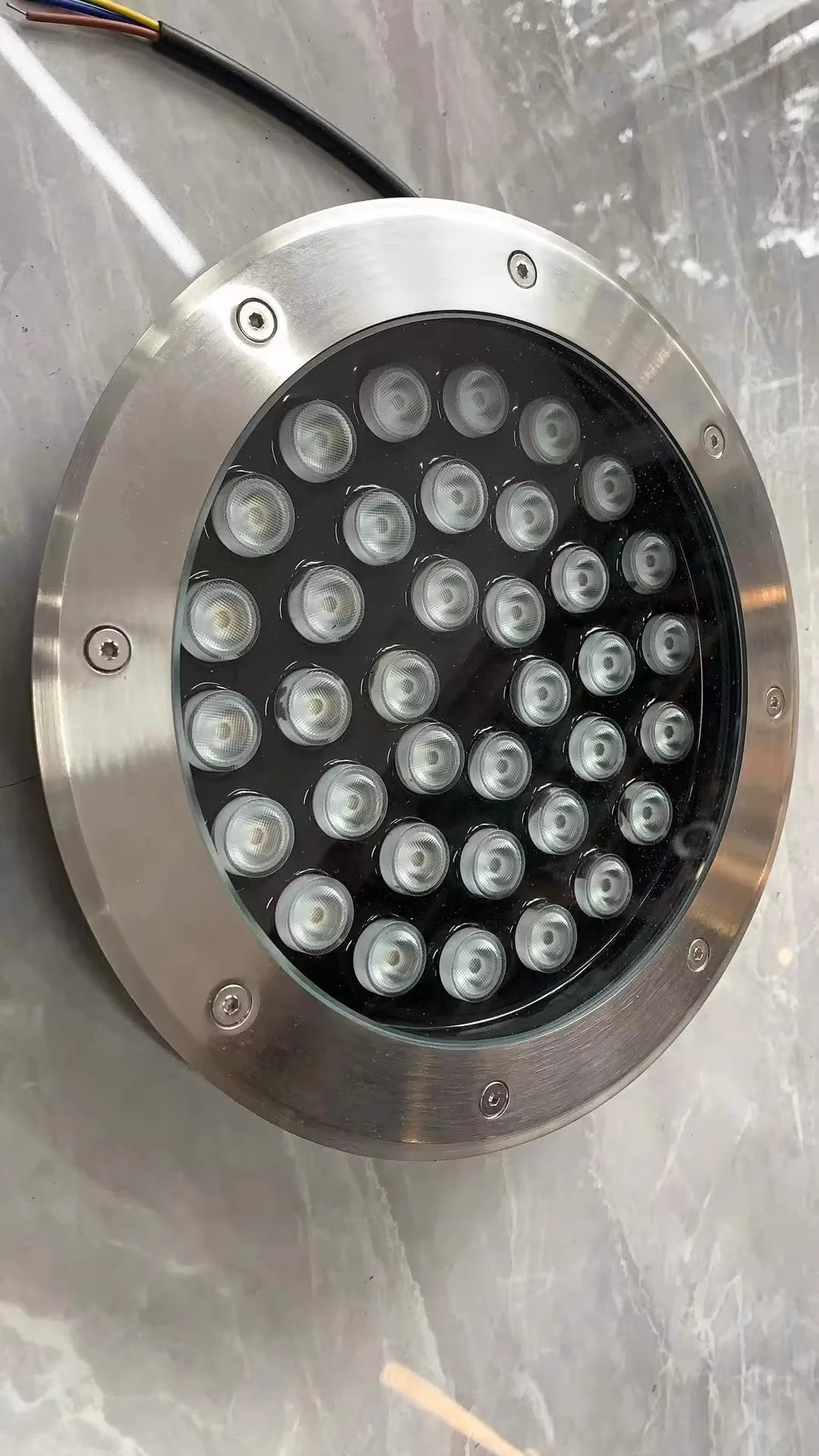 LED COB stainless steel circular buried lamp outdoor embedded LED Underground Light waterproof IP65 AC220V 110V