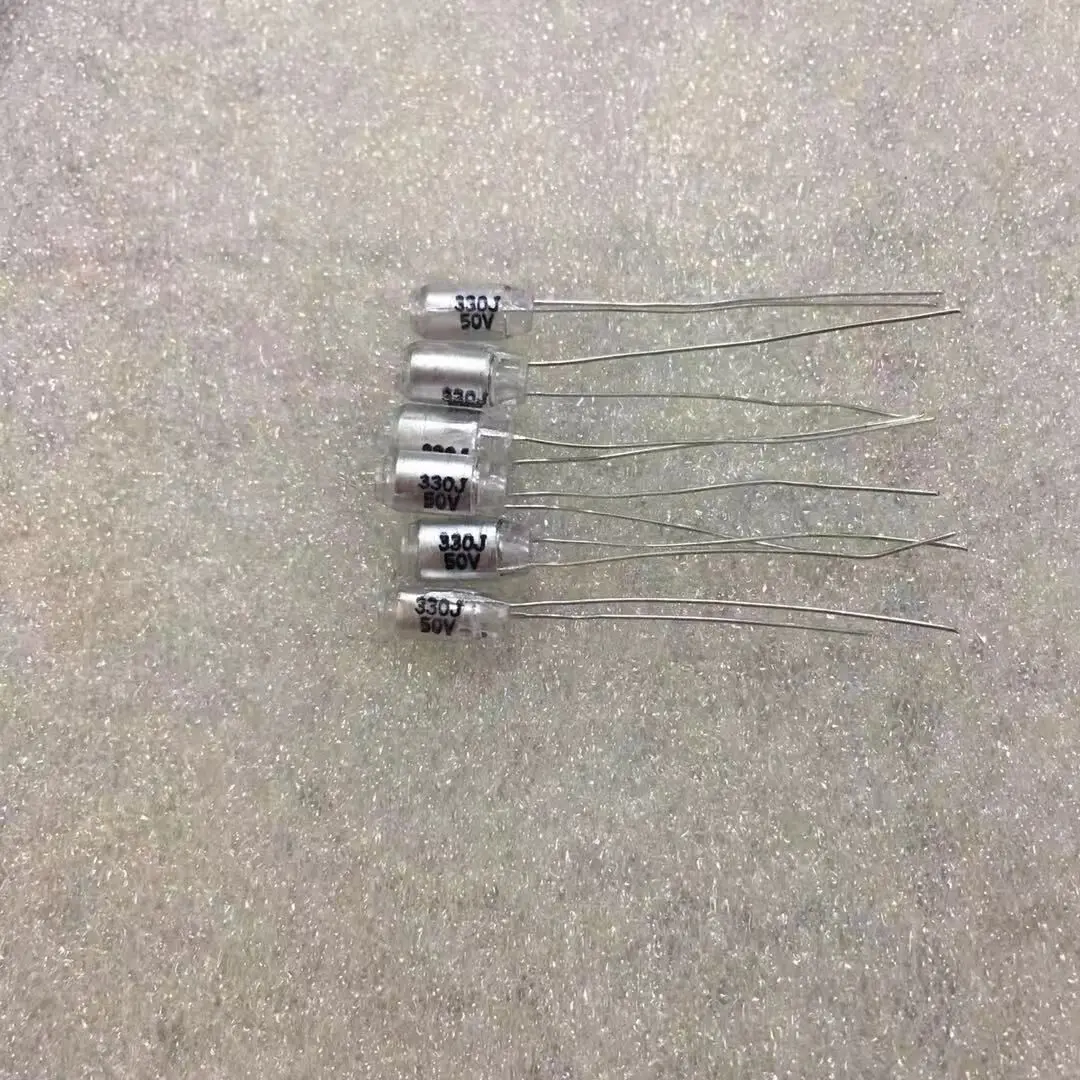 200pcs-fresh-japanese-cqsa-polystyrene-capacitor-330pf-50v-331j-for-non-polar-polystyrene-capacitor