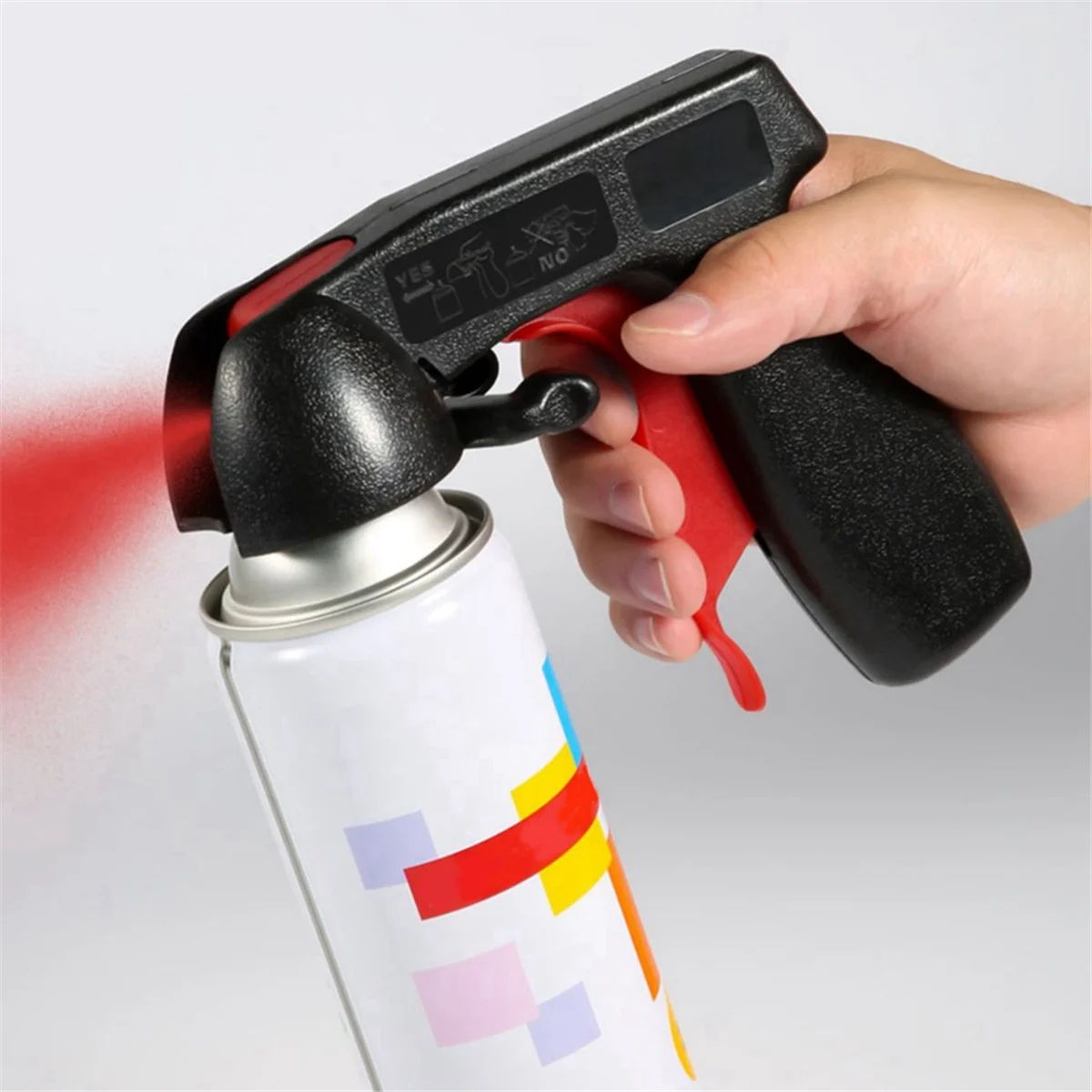 A06K Car Sprays Adaptor Paint Handle Grip Airbrush Paint Full for Auto Polish Adapter Handle Trigger Tool