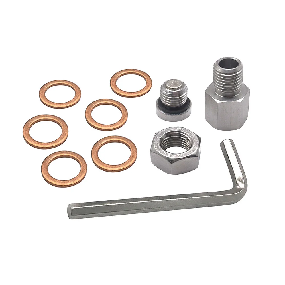 M14×1.5 Universal Stainless Steel Transmission Drain Plug – Integrated Magnetic Coupling for Drain Operation