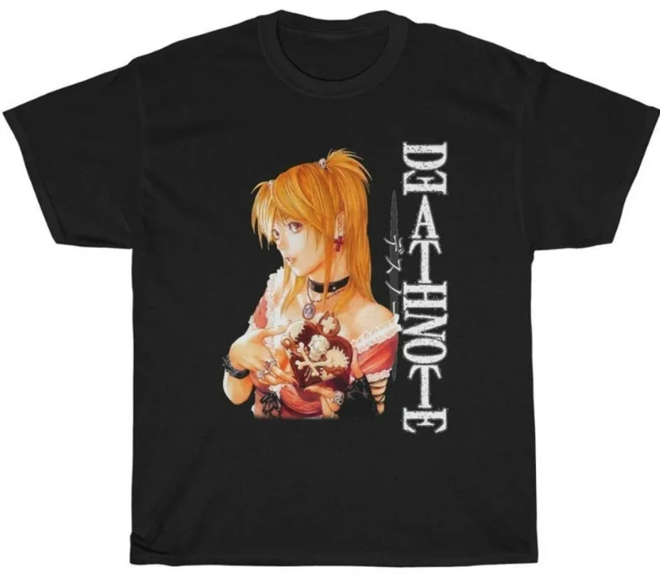 

Misa Amane Deathnote anime t shirt, Unisex hot shirt all sizes. Dad gift, best