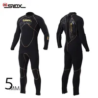 5MM Neoprene wetsuits for Men Surf Diving Suit Equipment Underwater Fishing Spearfishing Kitesurf Swimwear surfcasting WetSuit