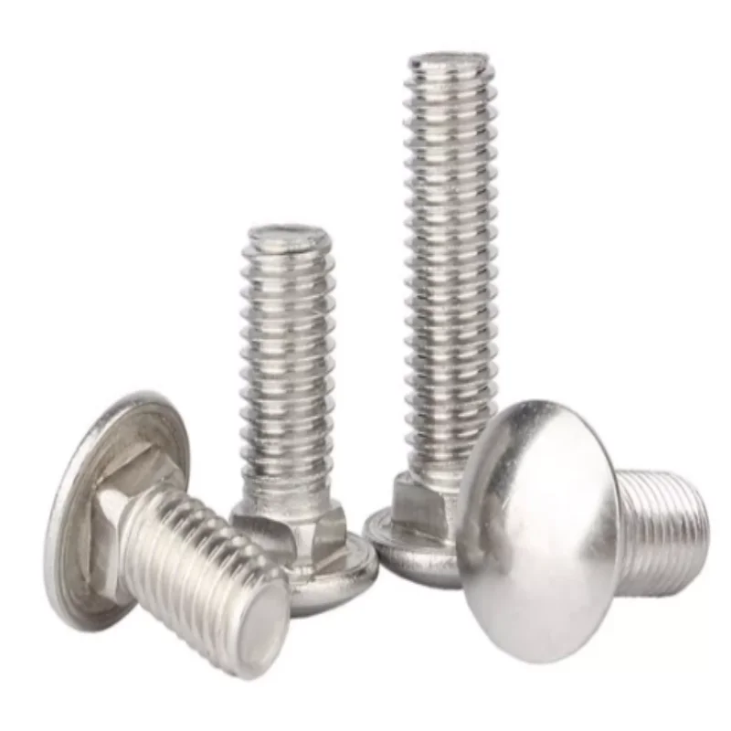 M3 M4 M5 M6 CARRIAGE BOLTS CUP SQUARE DOMED COACH SCREWS A2-70 STAINLESS STEEL