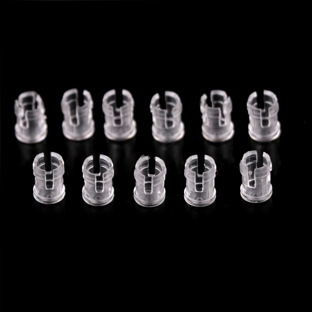 10pcs 3mm 5mm Clear Plastic Transparent LED Light Emitting Diode Lampshade Protector