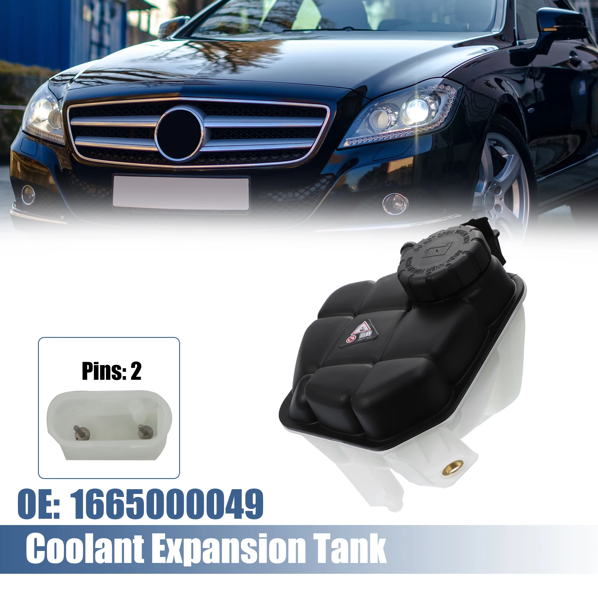 

Бачок радиатора охлаждающей жидкости UXCELL 1665000049 для Mercedes-Benz ML350 2014-2015 гг.