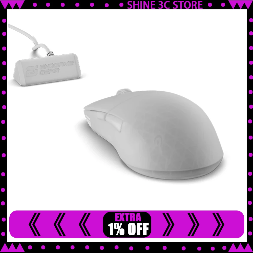 

Endgame Gear XM2w 4K V2 Mouse Dual Mode Wireless Mouse Paw3950 4000Hz Polling Rate Lightweight Gaming Mice PC Accessories