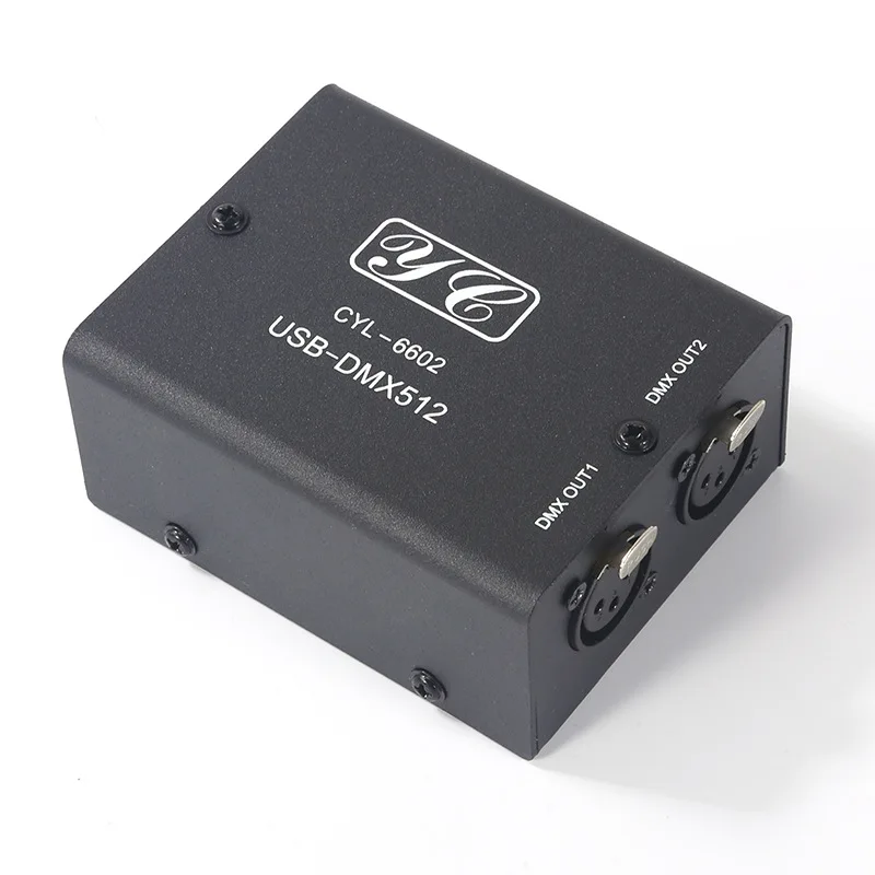 512-Channel USB to DMX DMX512 LED Light DMX-Stage Lighting Module Stage Lighting Controller Mini Decoder
