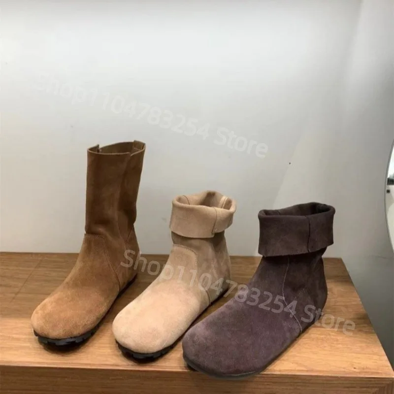 جديد بسيط المرأة حذاء من الجلد بلون الرجعية نمط السيدات حذاء كاجوال ربيع الخريف الاتجاه المرأة الأحذية الجلدية جولة تو