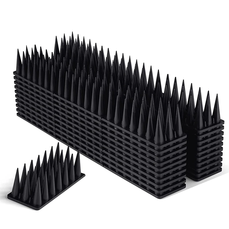 Bird Spikes Bird Deterrent Spikes Prevent Birds From Entering Non-Slip And Bird-Proof Plastic Fences On The Roo