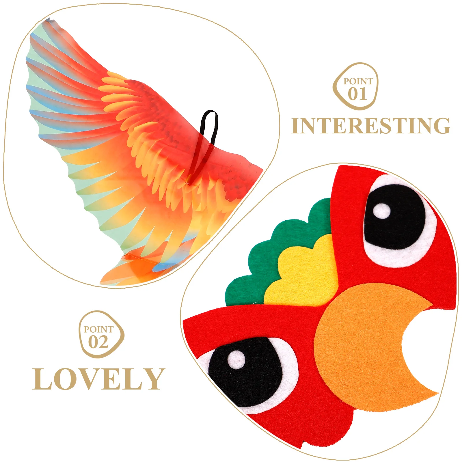 

Костюм, накидка с птицей, реквизит, реквизит с крыльями на Хэллоуин, реквизит для вечеринки в честь Хэллоуина, плащ с попугаем, реквизит, игра для выступлений