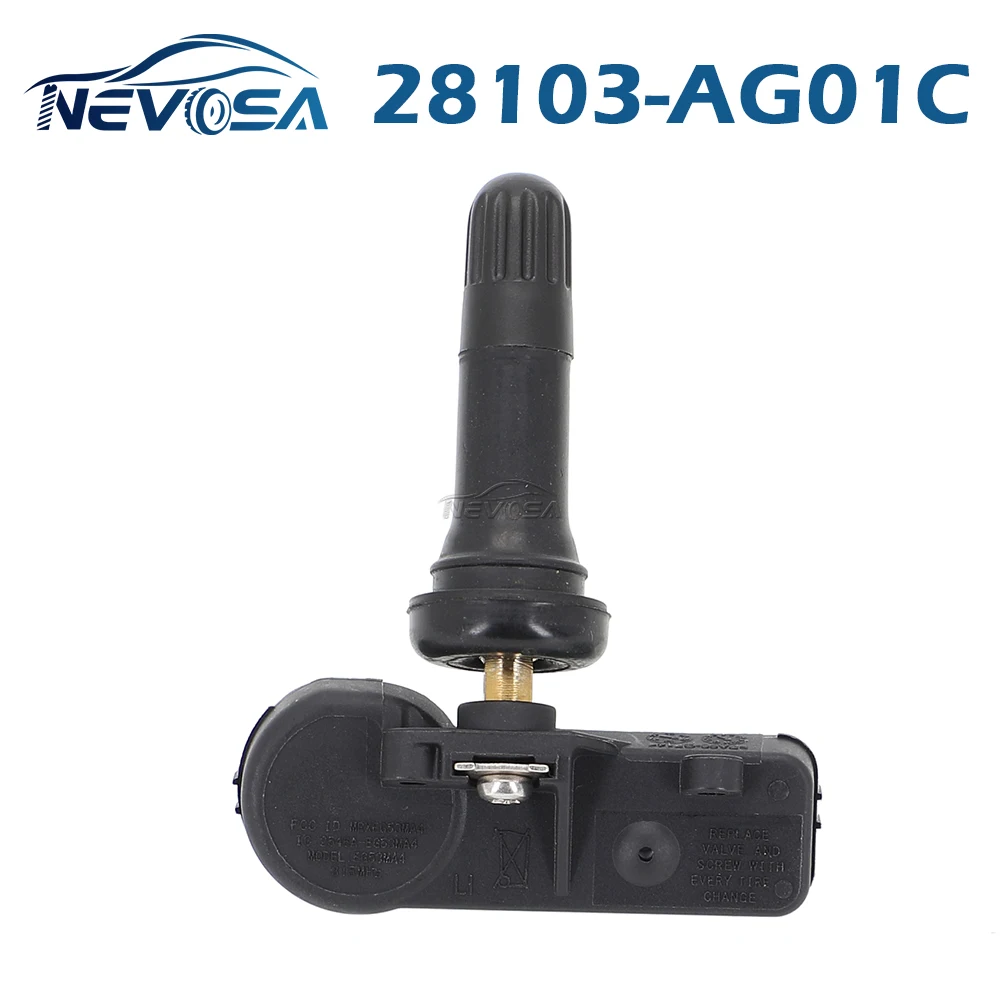 

NEVOSA 28103-AG01C 28103-SA002 TPMS Tire Pressure Sensor For Subaru Legacy Impreza XV Crosstrek Forester Tribeca Outback 315MHz