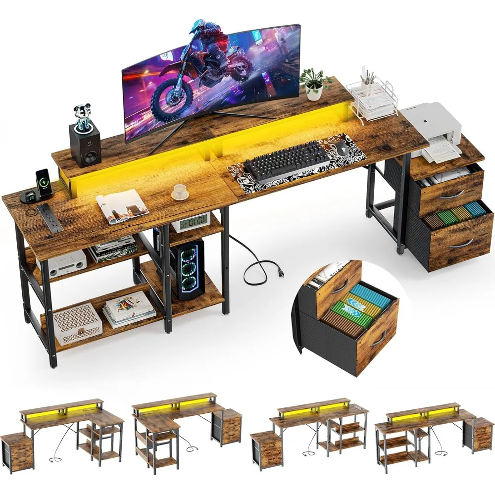 69.3" Home Office D…