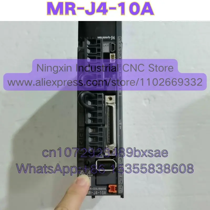 MR-J4-10A  MR J4 10A second-hand drive,normal function tested OK