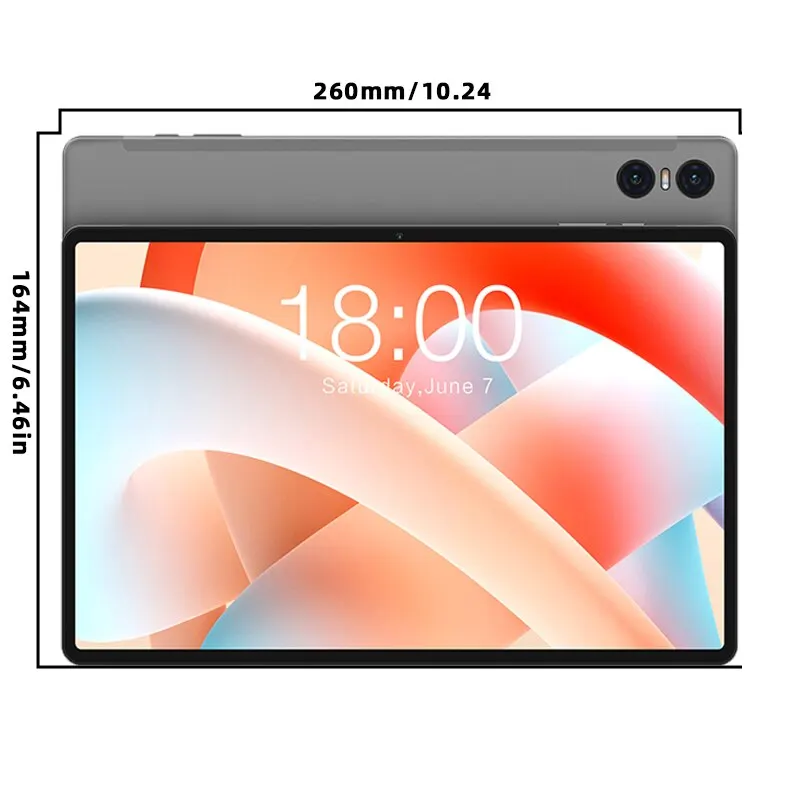 Teclast T50pro 11 "2000X1200 Tablet Mtkg99 Android 13 Max 16Gb Ram 256Gb Rom 4G Netwerktype-C 8000Mah 18W Pd Snel Opladen