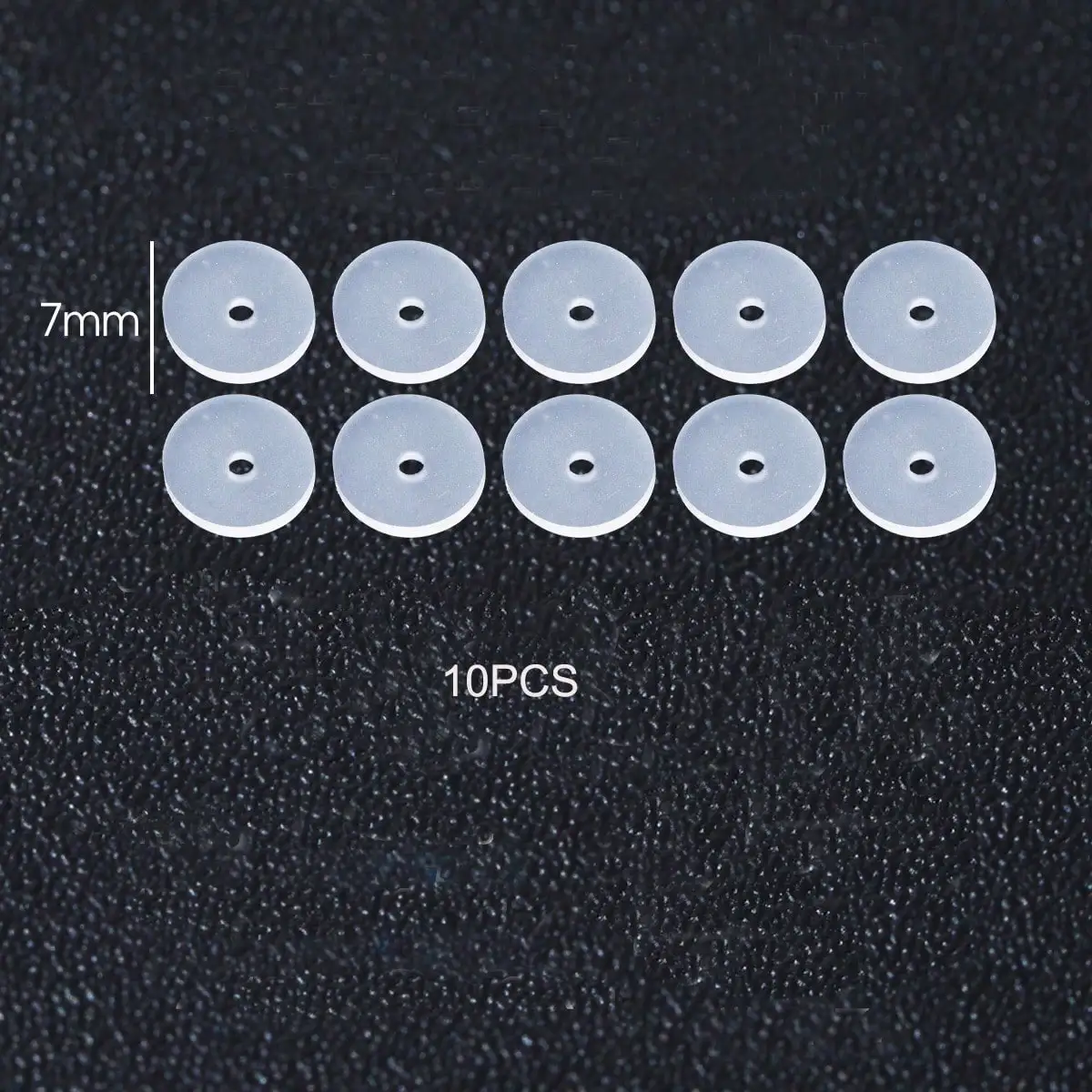 10PCS Piercing Healing Silicone Discs Flexible Hyperplasia Saucer Prevents Irritation Ear Stud Nose Ring Lip Piercing view 6