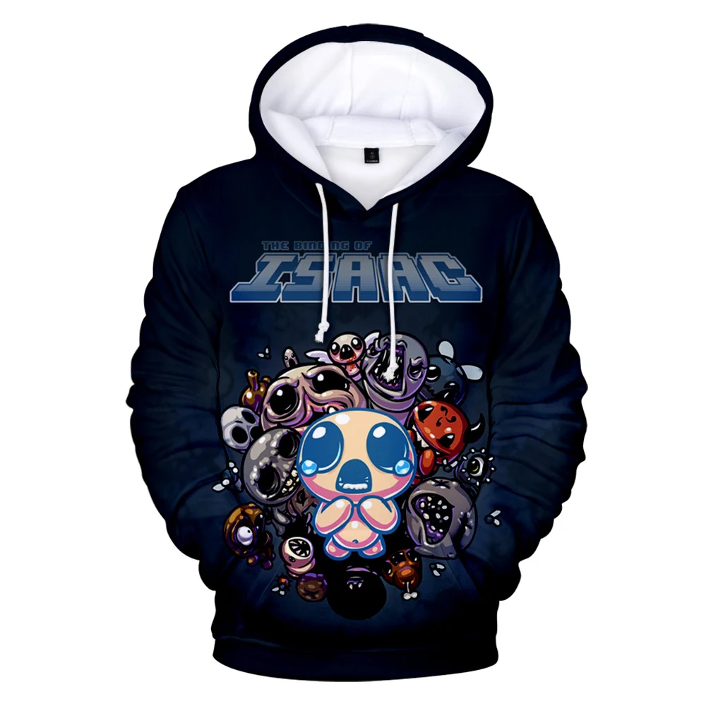 New Kawaii Anime The Binding Of Isaac Hoodie Men Women Manga Hoodies practical model Hop Boys girls Hooded Kids Anime Clothes