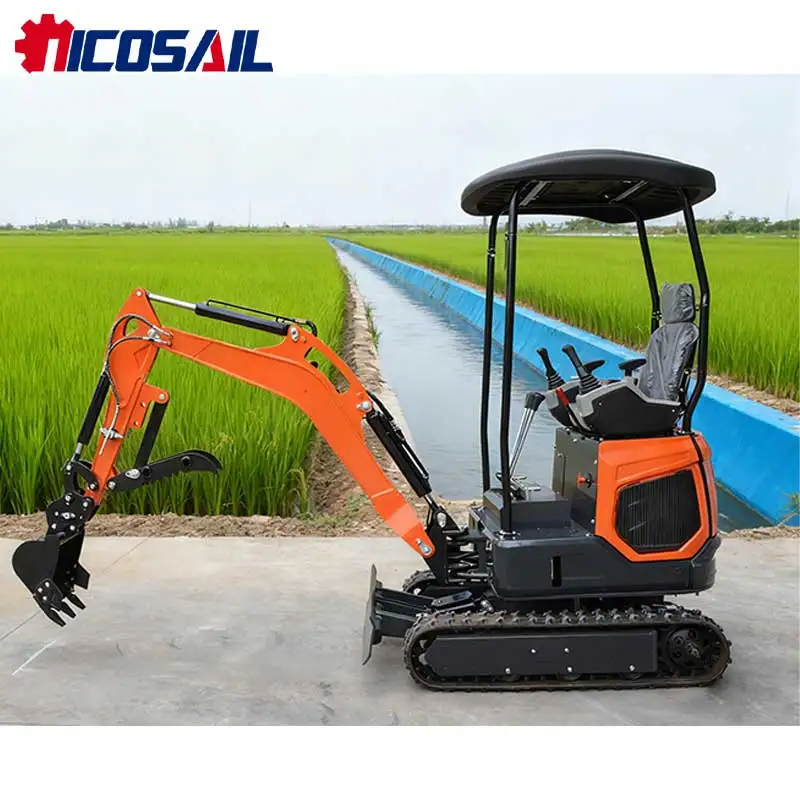 

High Quality Mini Excavator CE & EPA Compliant for Orchard Farm Animal Husbandry Small Ditching Machine Compact Size
