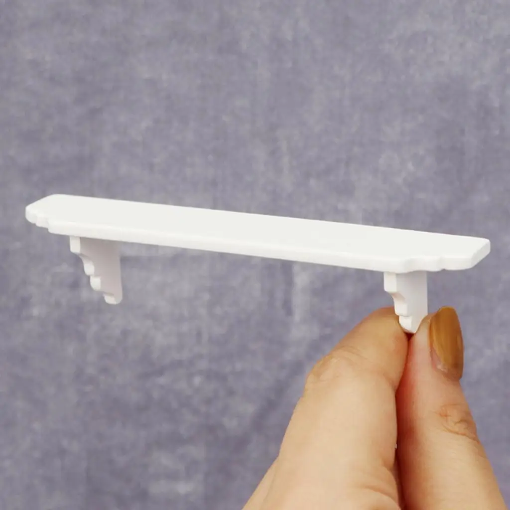 1:12 Doll House Wall Shelf Model Bathroom Furniture Supplies Scenery Decor